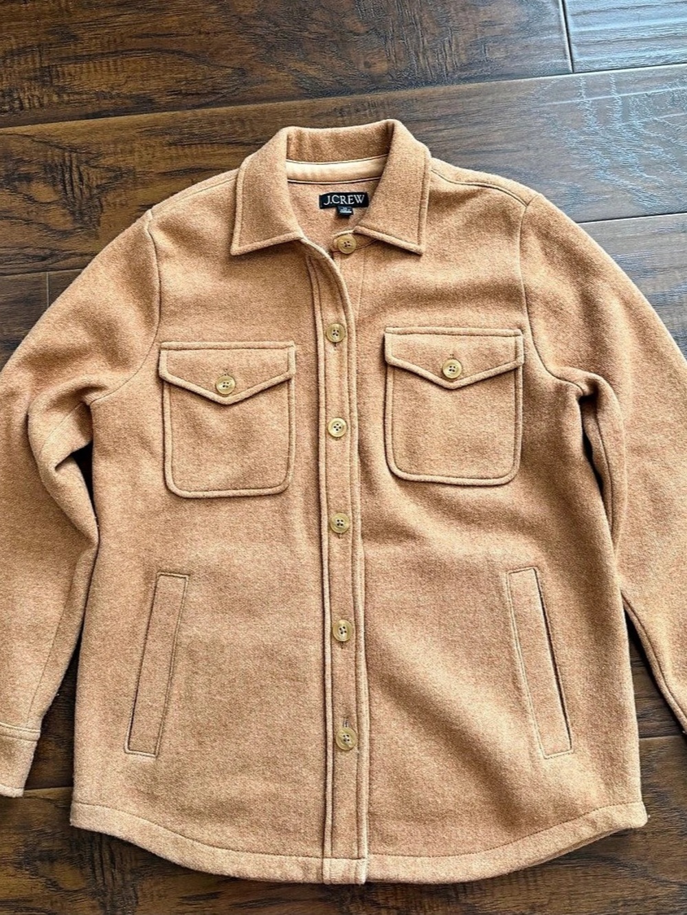 J.Crew Wool-blend shirt-jacket or Shacket